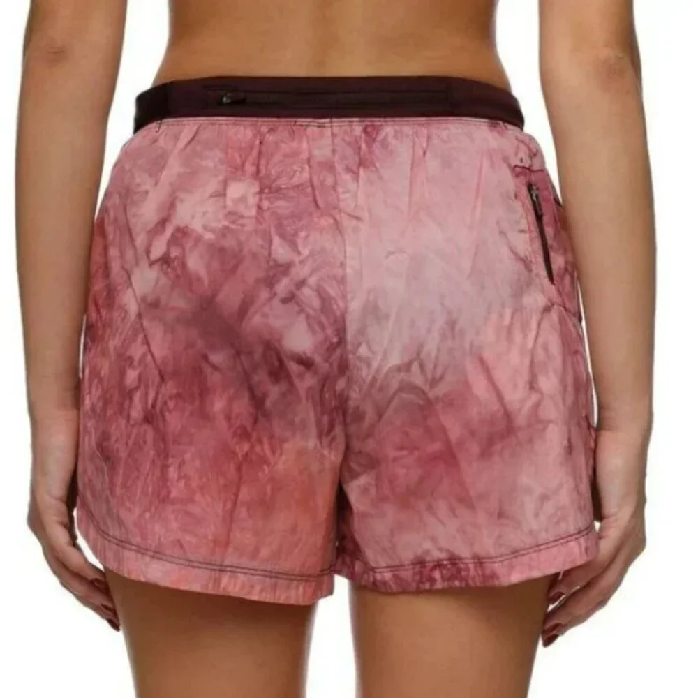 Nike Trail Women's Pink Tie-Dye Athletic Shorts